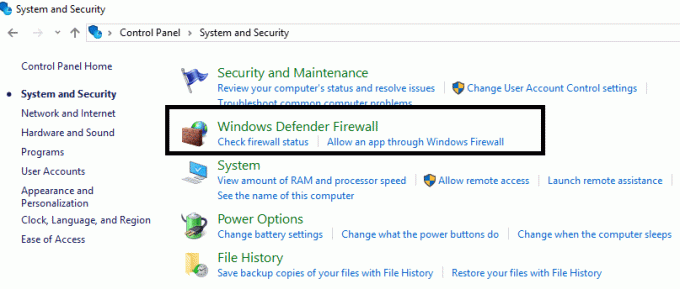 Windowsファイアウォールをクリックします| Windowsストアのインストールボタンがない問題を修正