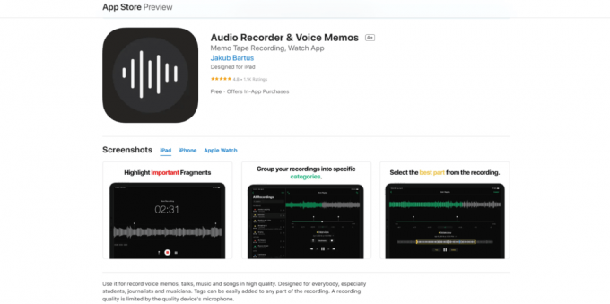 Audio ierakstītājs un balss piezīmes. 23 labākā mūzikas ierakstīšanas lietotne iPhone tālrunim