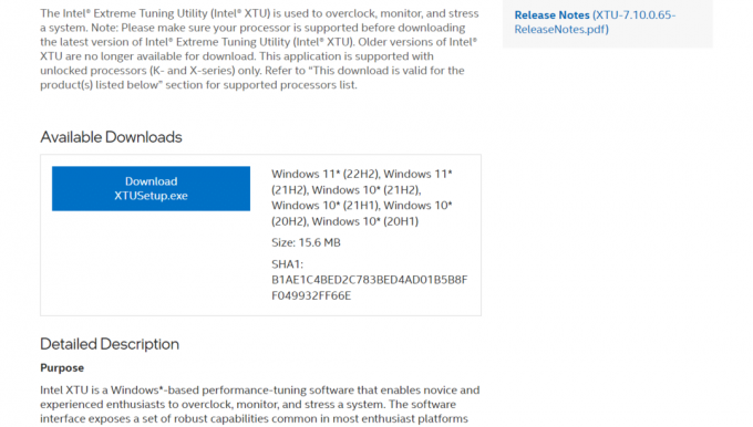 Laadige alla ja installige Intel Extreme Tuning Utility | Kuidas BIOS-is RAM-i kiirendada
