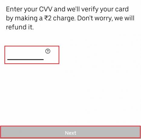 CVV番号を入力し、[次へ]、[次へ]の順にタップします。 Uberがデビットカードを受け入れないのはなぜですか？