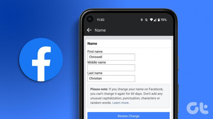 كيفية تغيير اسمك واسم المستخدم على Facebook