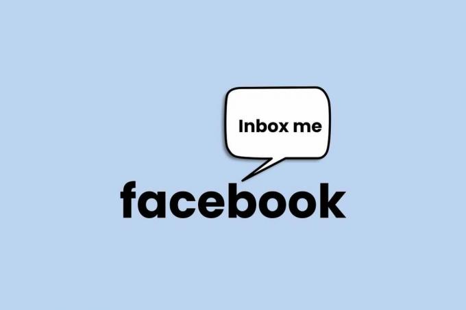 O que significa Inbox Me no Facebook?