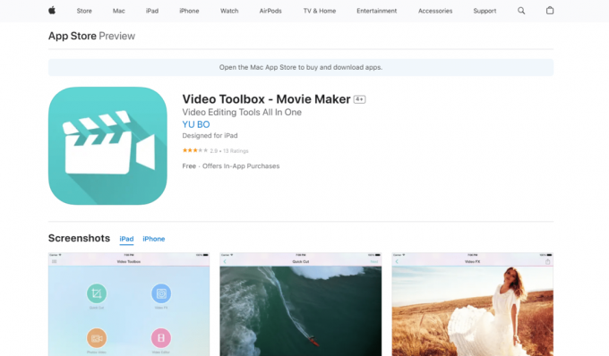 Video Toolbox | kako obrniti video na iPhonu