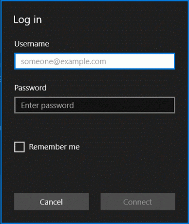 اكتب اسم المستخدم وكلمة المرور لجهاز الكمبيوتر الخاص بك واضغط على Enter