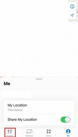 dodirnite ikonu Ljudi | Kako provjeriti nečiju lokaciju na iPhoneu