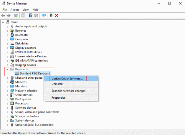 atjauniniet draivera programmatūras standarta PS2 tastatūru. 10 veidi, kā labot 0x80070015 Bitlocker, ierīce nav gatava kļūda