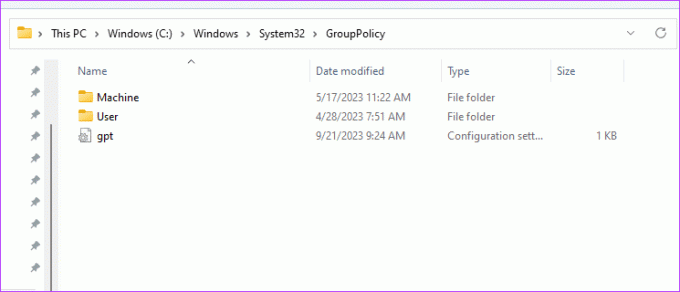 Helyreállított csoportházirend-beállítások: Helyi csoportházirend-szerkesztő biztonsági mentése Windows 11 rendszeren