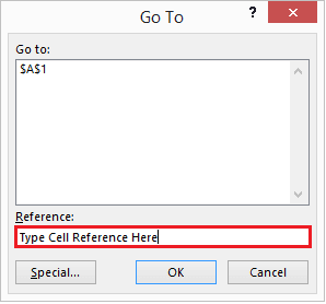 Cell By Reference