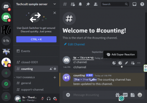 Kako dodati i koristiti Counting Bot na Discordu – TechCult