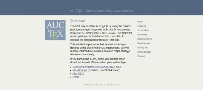 Emacs AUCTeX