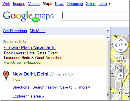 Google karta