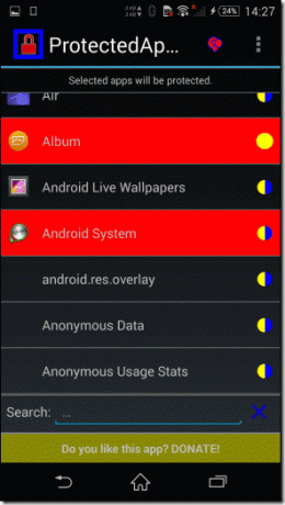 App protette Android 3