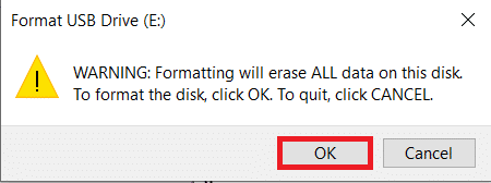 підтвердіть запит, натиснувши кнопку ОК. Як виправити неправильний параметр у Windows 10