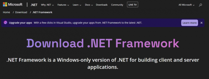 фреймворк microsoft .net