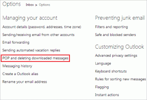 Iespējot Outlook.com e-pasta ziņojumu dzēšanu no klienta, izmantojot POP