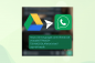 Kuinka lähetän Google Drive -linkin WhatsAppissa - TechCult