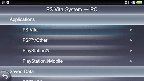 Content Manager Apps Ps Vita