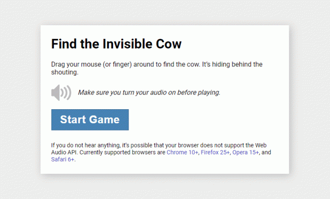 mucca invisibile 