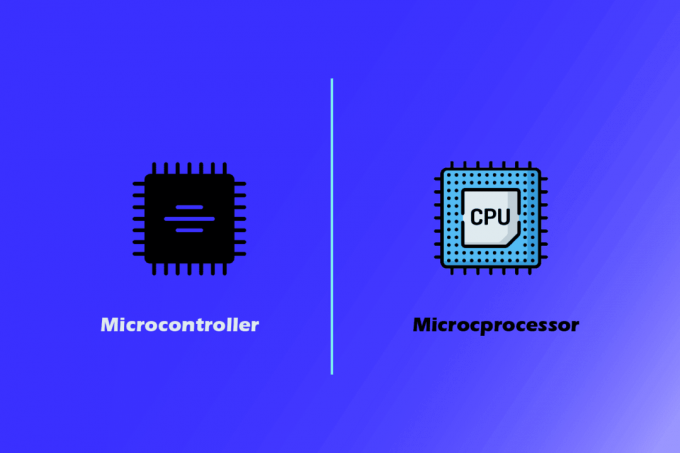 Qual é a diferença entre microprocessador e microcontrolador?