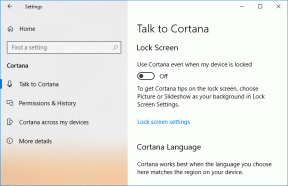 Įgalinkite arba išjunkite „Cortana“ „Windows 10“ užrakinimo ekrane