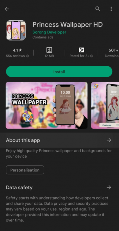 Prinzessin Wallpaper HD Play Store | beste Disney-Wallpaper-Apps