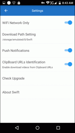 Swift lejupielādes programma 8