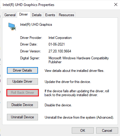 Varat viegli atgriezt datora draiverus uz to iepriekšējo stāvokli, izpildot mūsu ceļvedi Kā atgriezt draiverus operētājsistēmā Windows 10