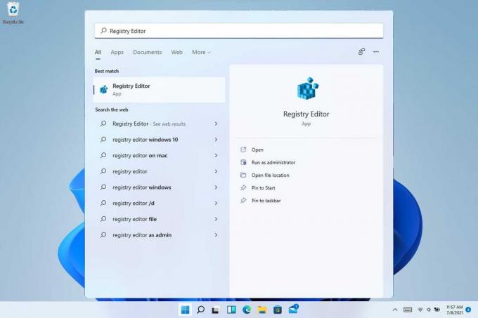 Как да отворите редактора на системния регистър в Windows 11