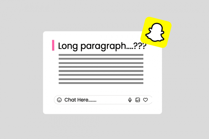 Jak psát dlouhé odstavce na Snapchat