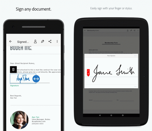 Android에서 PDF 문서에 전자 서명하는 방법