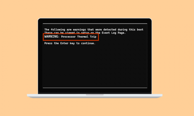 Korjaa Thermal Trip -virhe Windows 10:ssä