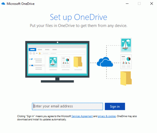 Vyhledejte OneDrive pomocí vyhledávacího pole a stiskněte Enter