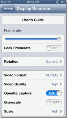 Запишете активността на екрана на iPhone или iPod като видео без забавяне