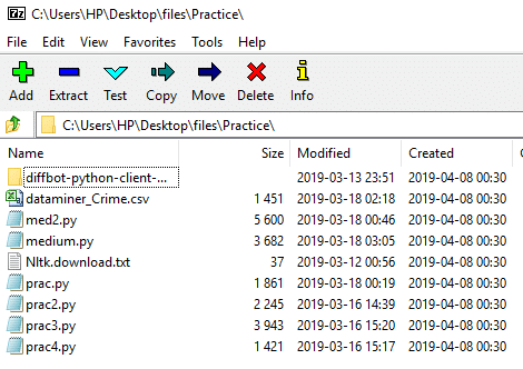 Doppelklicken Sie auf den extrahierten Ordner und die TAR-Datei wird angezeigt | So öffnen Sie TAR-Dateien unter Windows 10