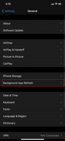 შეეხეთ Background App Refresh | რა უნდა გააკეთოთ, თუ თქვენი iPhone გადახურებულია? გაასწორეთ iPhone Get Hot!