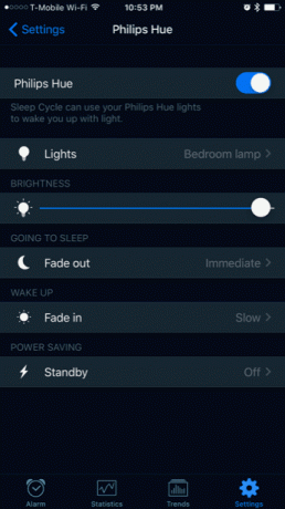 Sammenligning af Ios 10 Sengetid Sleep Cycle Tracker 9