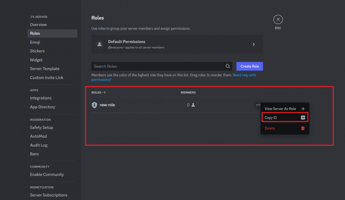 clique em Copiar ID. Como configurar o bot de regras no Discord