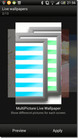 Multiwallpaper für Android 11