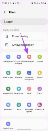 Samsung-indstillinger Bixby-meddelelse