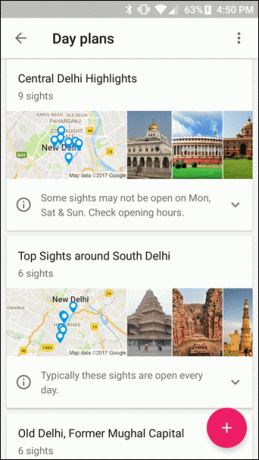 Funzionalità di Google Trips 18