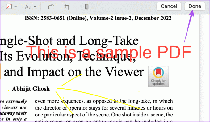 Anmerkungen speichern PDF-Notizen-App Mac