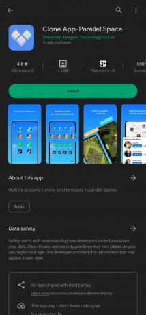 kloon-app in de Google Play Store
