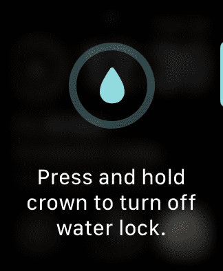 Apăsați Crown Water Lock