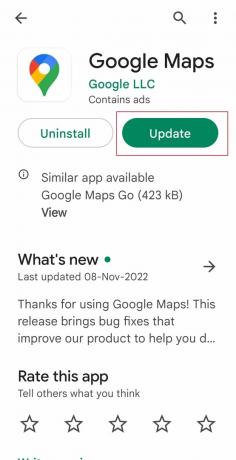 aggiornare Google Maps