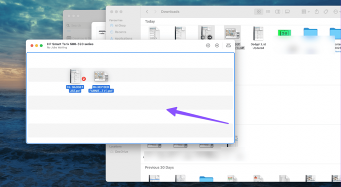 skriva ut flera filer samtidigt på Mac 5