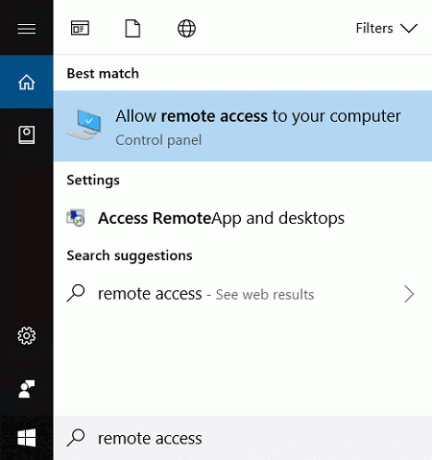 Permita el acceso remoto a su computadora | Cómo configurar la conexión a escritorio remoto en Windows 10