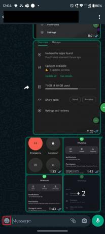 Πατήστε το εικονίδιο emoji. 7 τρόποι για να διορθώσετε τα αυτοκόλλητα WhatsApp που δεν εμφανίζονται