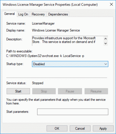 Deaktiver Windows License Manager Service | Fix Windows-lisensen din utløper snart Feil
