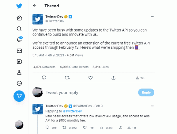 Twitter försenar lanseringen av sin nya API-plattform igen