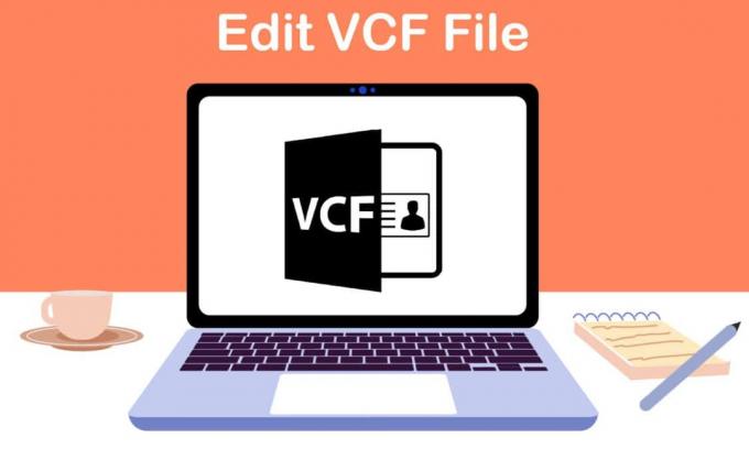 Hvordan redigere VCF-fil på Windows 10